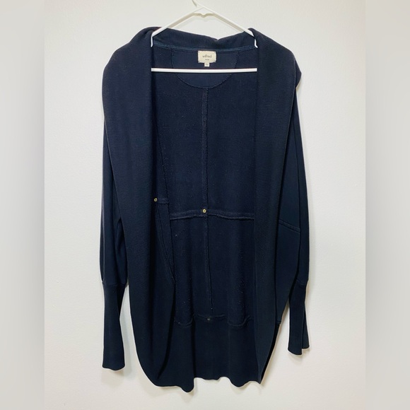 Aritzia Wilfred Women’s Black Cardigan Sweater Size L - Picture 1 of 9